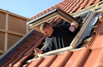 Pose de fenêtres de toit Velux à Gervans